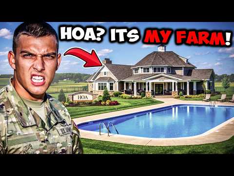 Soldier Came Back Years Later - HOA Built A Clubhouse With Pool On His Property!