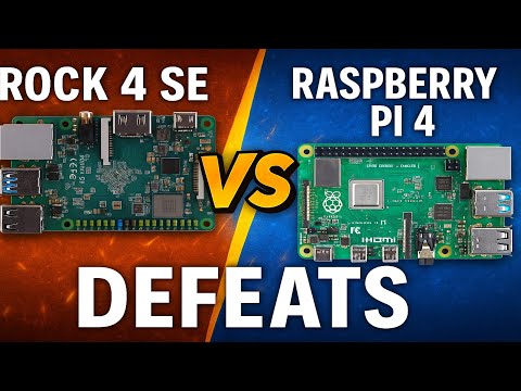 Radxa Rock 4SE is a BEAST!!! CRUSHES Raspberry PI 4!!!