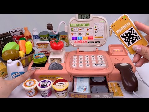 [🐰toy asmr🐰] Automatic Cash Register PlaySet ASMR Satisfying with Unboxing No Talking | Review Toys