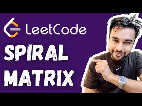 Spiral Matrix (LeetCode 54) | Full Solution with Visualizations | Study Algorithms