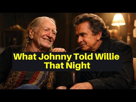 🔴 Johnny Cash Said This to Willie Nelson — and Willie Never Forgot It