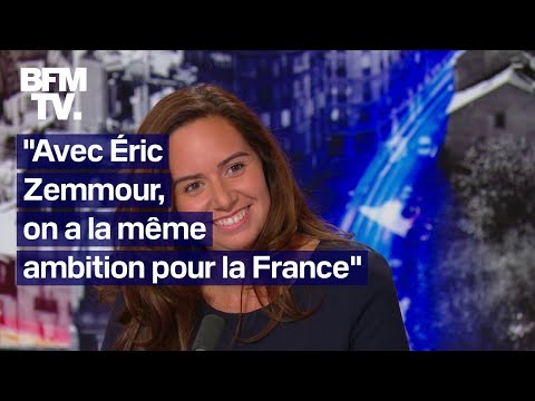 "Avec Éric Zemmour, on a la même ambition pour la France": l'interview de Sarah Knafo en intégralité