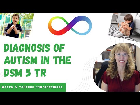 Autism in the DSM 5 TR | Symptoms and Diagnosis