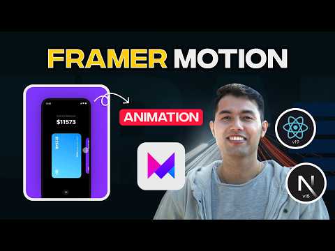 Framer Motion in Next.js 🚀 Master Animation in One Video in Hindi