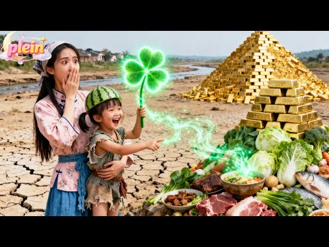 La famine frappe,fille pauvre donne sa dernière bouffe à un mendiant & obtient 10T de nourriture+or!