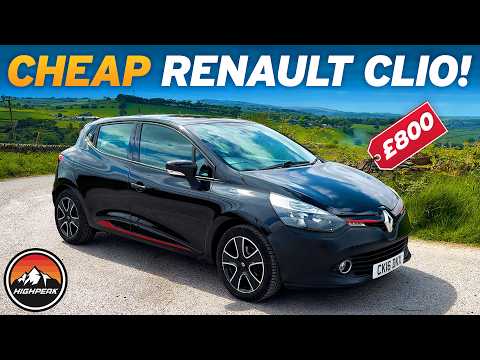 I BOUGHT A CHEAP RENAULT CLIO FOR £800!