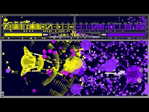 [Chaotic 100 VS 100] Attacker VS Defender - Marble Race in Algodoo