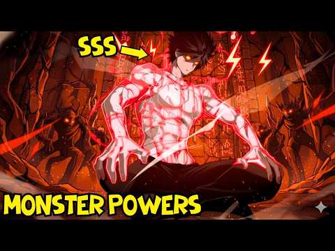 He ABSORBED Monster Powers Through DUNGEON SYSTEM And Became STRONGER Than GODS! - Manhwa Recap