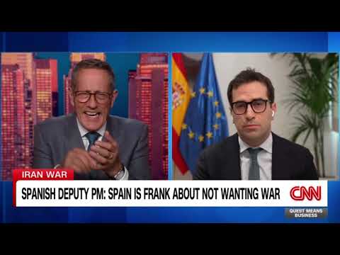 Spanish Deputy Prime Minister Carlos Cuerpo on Madrid's opposition to the war in Iran