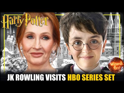 J.K. Rowling VISITS Harry Potter HBO Series Set For the First Time
