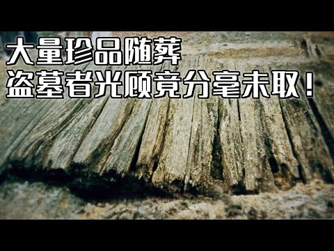 墓坑椁板惊现盗洞 墓葬内却仍有大量随葬 究竟有何玄机令盗墓贼未能得逞？《探索·发现》巢湖北山头汉墓（1） 丨 中华国宝