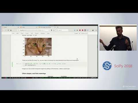 Image Analysis in Python with SciPy and scikit-image | SciPy 2018 Tutorial | Stefan van der Walt