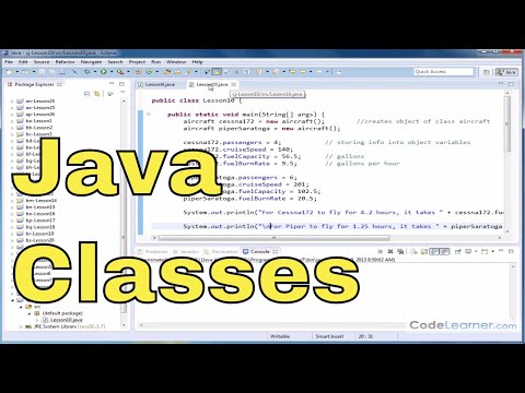 Java Programming Tutorial - 10 - Adding a Constructor to a Class