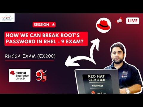 Session-6 How we can break root's password in RHEL-9 Exam || Break root password steps in RHCSA Exam