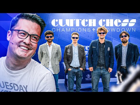 Clutch Chess Champions Showdown With GM David Howell