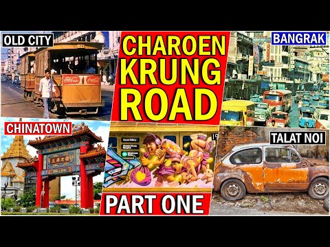 ✅CHAROEN KRUNG ROAD: BANGKOK'S BEST WALKS | Talat Noi | Old City | Creative District | Chinatown