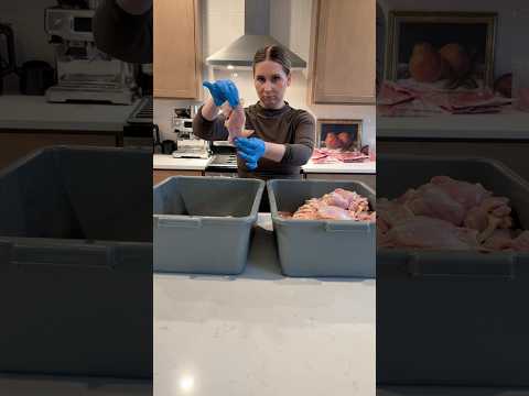 40lbs Of Chicken Thighs For Budget Meal Prep #mealprep #savemoney