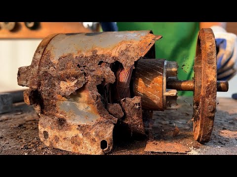 Restoring An Old KU&FA 1990 Automatic Pressure // Water Pump That is Broken // Extremely Rusty.