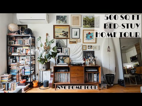 500 sq ft BED-STUY APARTMENT TOUR | Brooklyn Home Tour