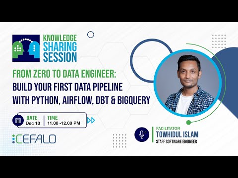 "From Zero to Data Engineer: Build Your First Data Pipeline with Python, Airflow, DBT & BigQuery"