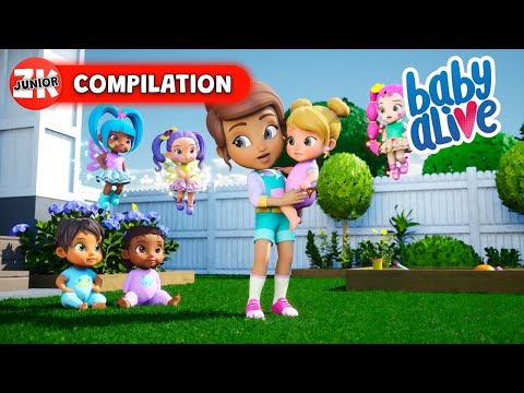Extra Fun Music Day GOES WRONG! | Baby Alive | Episode Compilation | ZeeKay Junior