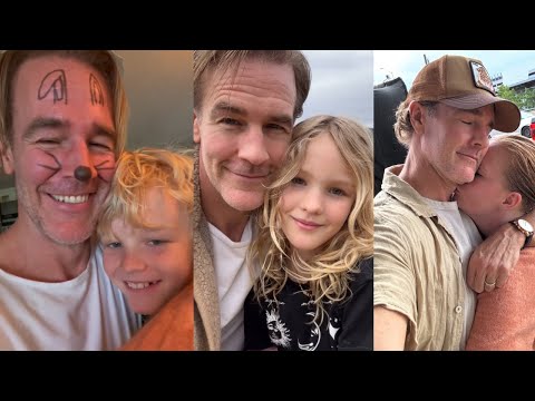 James Van Der Beek Final Beautiful Moments with his Children and Wife before he died of cancer 