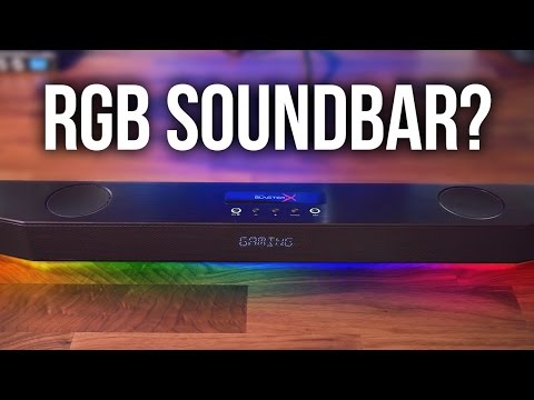 Creative BlasterX Katana Gaming Soundbar Review!