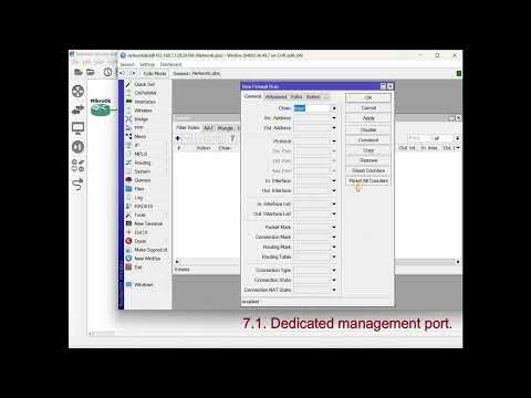 Mikrotik Firewall and Basic Configurations