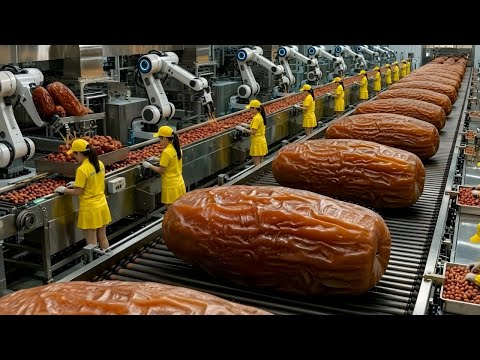 Inside The Factory: How Millions of Dates Are Processed Every Day (Full Process) #InsideTheFactory
