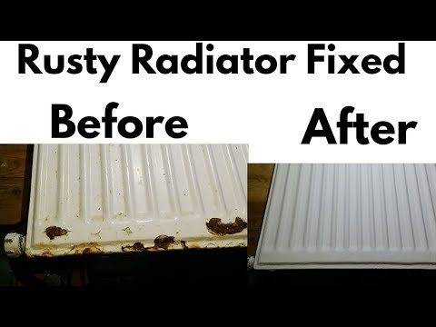 How To Repair A Rusty Radiator (easy fix)