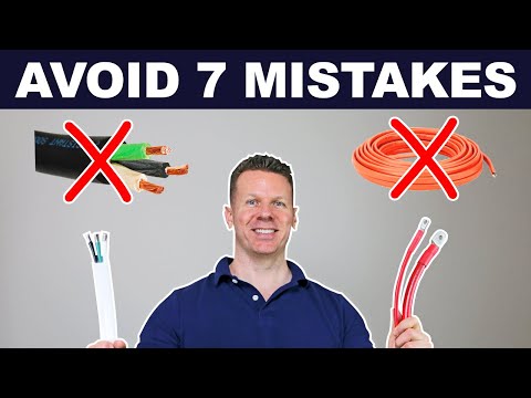 The Top 7 Cable & Wire Mistakes for Van & RV Power Systems
