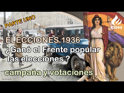 Elecciones GENERALES 1936🔻 ¿Hubo Fraude?🔻 PARTE UNO🔻