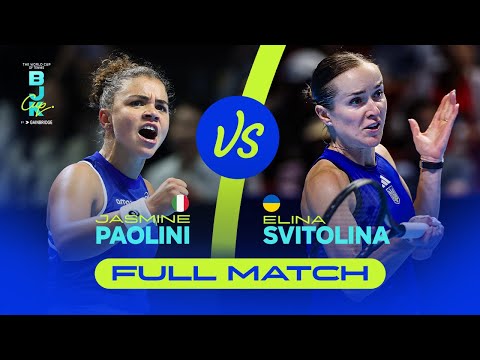 Jasmine Paolini (ITA) v Elina Svitolina (UKR) | 2025 Billie Jean King Cup Finals | FULL MATCH