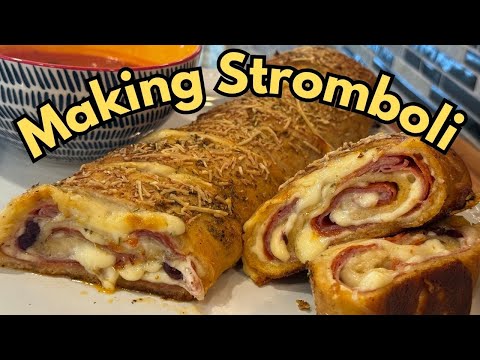 Homemade Stromboli in 30 Minutes! Restaurant Quality!