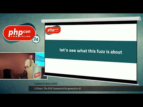 Fabrizio Balliano: LLPhant: The PHP framework for generative AI @ PHPConPL24