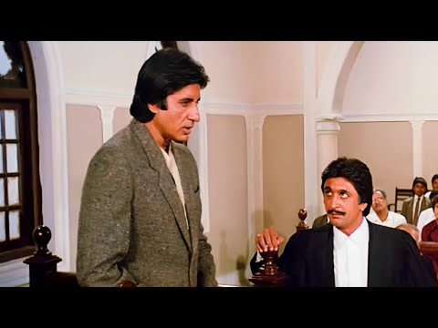 देखिये अमिताभ ने सरकारी वकील को सिखाया सबक | जबरदस्त सीन | Akayla | Amitabh | Bollywood Hindi Movie