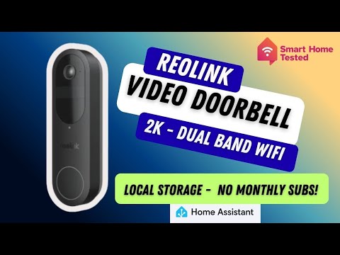 Review - Reolink Smart 2K WiFi Battery Doorbell  - Local Storage and No Monthly Subscription!