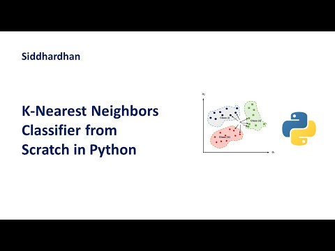 7.5.4. K-Nearest Neighbors Classifier from Scratch in Python | KNN Classifier