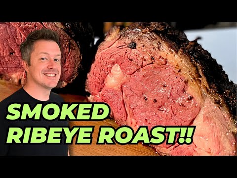 Perfectly Smoked RIBEYE ROAST!! | Pellet Grill Boneless Prime Rib Roast