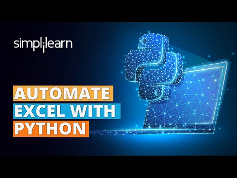 Automate Excel With Python | Python Excel Automation | Python Tutorial For Beginners | Simplilearn
