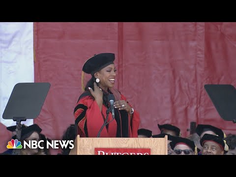 Sheryl Lee Ralph delivers Rutgers University’s commencement speech