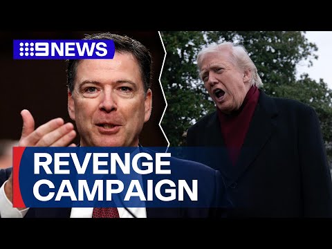 Trump's revenge campaign against former FBI Director dealt a blow | 9 News Australia