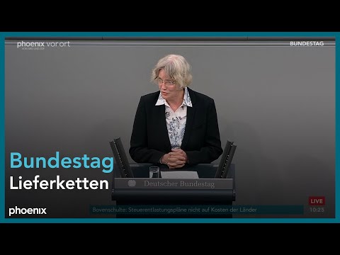 Bundestagsdebatte zur Aufhebung des Lieferkettensorgfaltspflichtengesetzes am 05.06.25