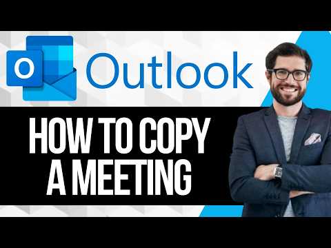 How to Copy a Meeting in Outlook