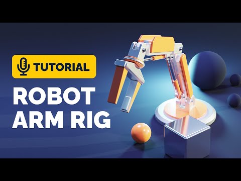 Robotic Arm Rig Tutorial in Blender 3.3 | Polygon Runway