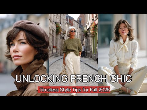 Unlocking French Chic: Timeless Style Tips for Fall 2025