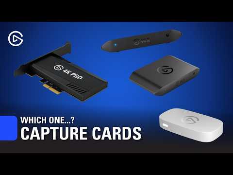 Which Elgato Capture Card Is for You?