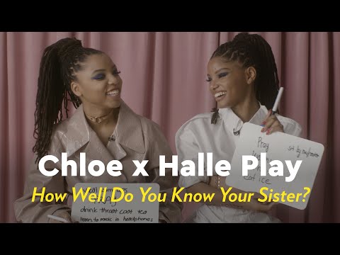 Chloe x Halle Play "How Well Do You Know Your Sister?" | POPSUGAR Pop Quiz