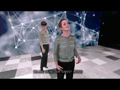Demo: The magic of AI neural TTS and holograms at Microsoft Inspire 2019
