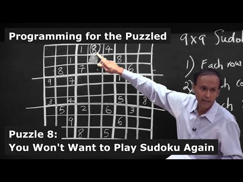 Puzzle 8: You Won't Want to Play Sudoku Again